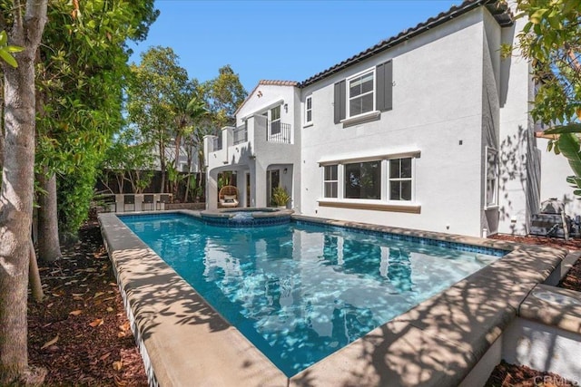 7147 Sitio Bahia, Carlsbad, CA 92009 - view of pool with a patio area and a pool with connected hot tub