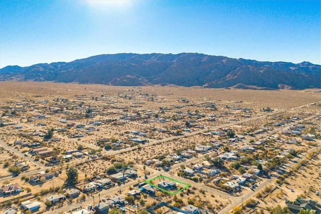 7227 Sherman Hoyt Ave Unit 29, Palms, CA 92277 - mountain view featuring a desert landscape
