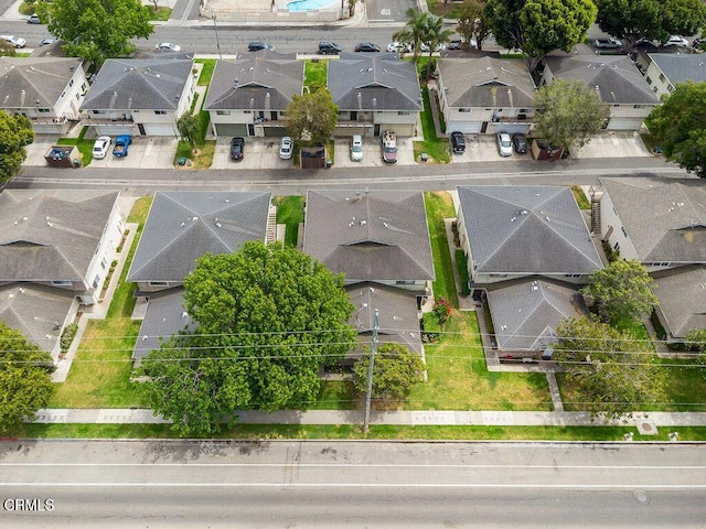 656 W Hemlock St, Port Hueneme, CA 93041 - aerial perspective of suburban area with property boundaries highlighted