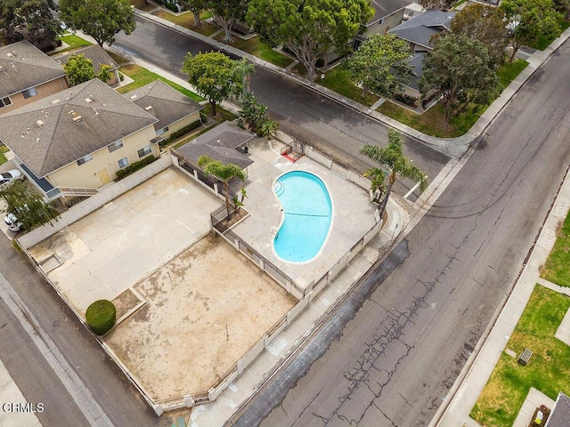 656 W Hemlock St, Port Hueneme, CA 93041 - aerial view of residential area featuring a pool