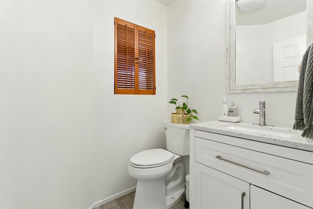 2344 Greenbriar Dr Unit A, Chula Vista, CA 91915 - half bathroom featuring vanity and toilet