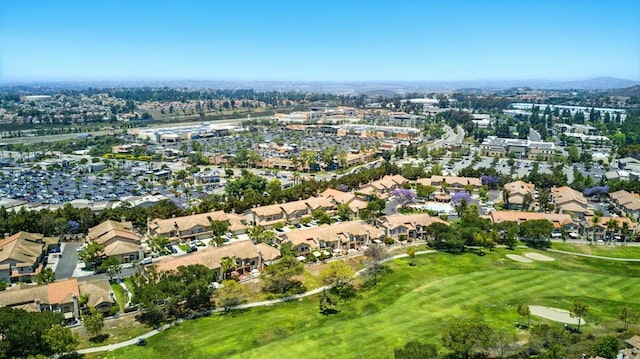 2344 Greenbriar Dr Unit A, Chula Vista, CA 91915 - aerial view of property and surrounding area with a local golf course and nearby suburban area