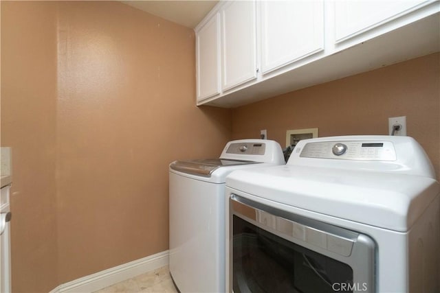 30528 Covecrest Cir, Menifee, CA 92584 - laundry area featuring cabinet space and washer and dryer
