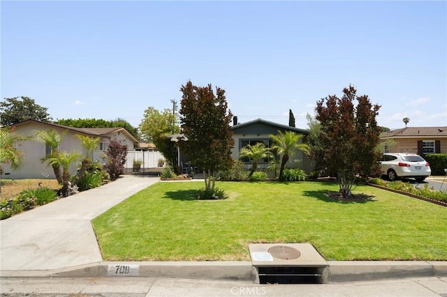 708 S Vecino Dr, Glendora, CA 91740 - view of property hidden behind natural elements with a front yard
