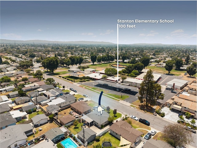 708 S Vecino Dr, Glendora, CA 91740 - aerial perspective of suburban area