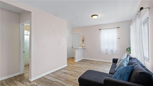 4348 Lima St, Los Angeles, CA 90011 - living area featuring light wood-style floors