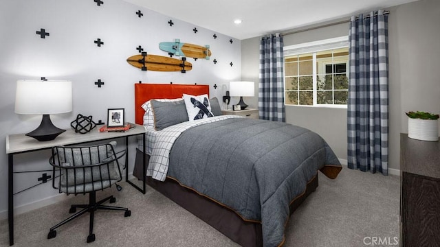 29159 Victoria Beach Blvd, Winchester, CA 92596 - bedroom featuring carpet flooring and recessed lighting