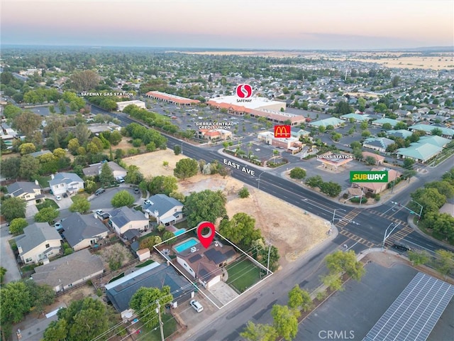 2427 Ceanothus Ave, Chico, CA 95926 - aerial view at dusk