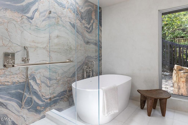808 Inverness Dr, La Canada Flintridge, CA 91011 - bathroom featuring a freestanding tub