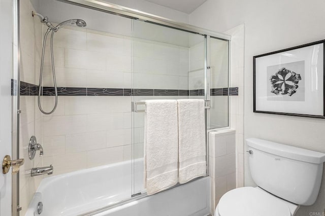 14136 Capewood Ln, San Diego, CA 92128 - bathroom with toilet and shower / bath combination with glass door