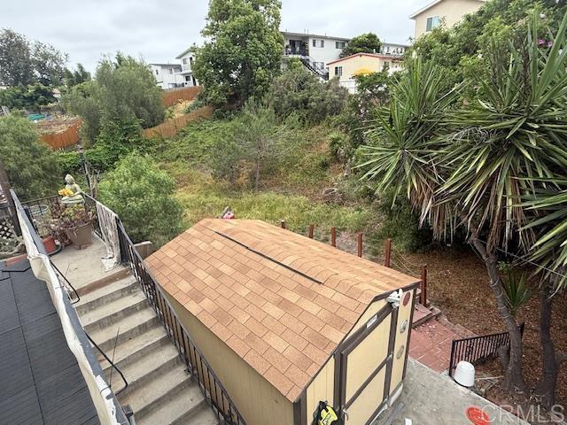 4496 47th St, San Diego, CA 92115 - view of patio / terrace with stairs