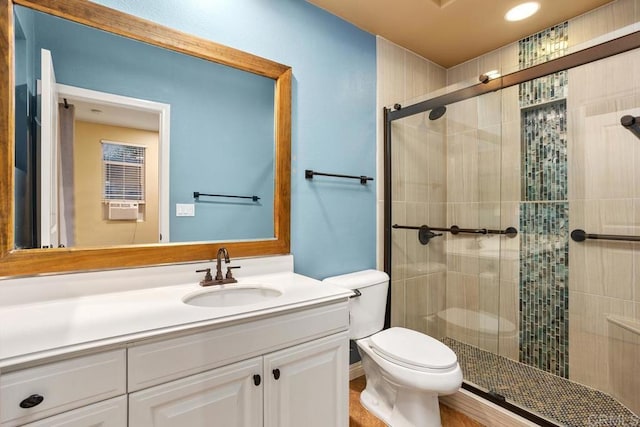 7661 Sitio Algodon, Carlsbad, CA 92009 - full bathroom featuring a stall shower and vanity
