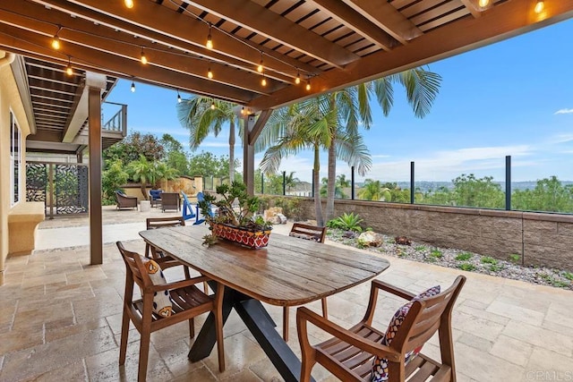 7661 Sitio Algodon, Carlsbad, CA 92009 - fenced backyard featuring a patio area and outdoor dining space
