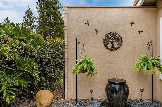 19795 Futura Dr, Yorba Linda, CA 92886 - exterior view of stucco siding