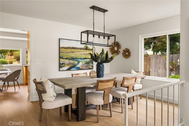 19795 Futura Dr, Yorba Linda, CA 92886 - dining room featuring plenty of natural light and wood finished floors