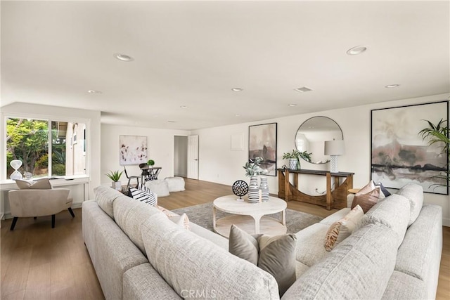 19795 Futura Dr, Yorba Linda, CA 92886 - living room with wood finished floors and recessed lighting