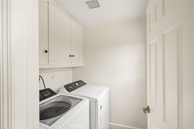 19795 Futura Dr, Yorba Linda, CA 92886 - washroom with washing machine and clothes dryer and cabinet space
