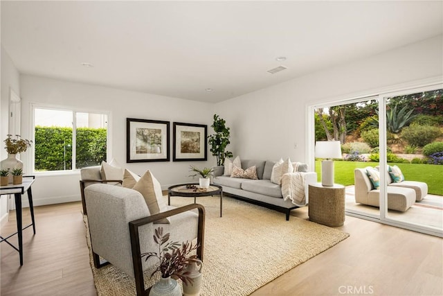 19795 Futura Dr, Yorba Linda, CA 92886 - living area with plenty of natural light and wood finished floors