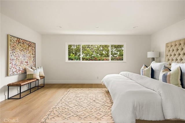19795 Futura Dr, Yorba Linda, CA 92886 - bedroom featuring baseboards and light wood-style floors