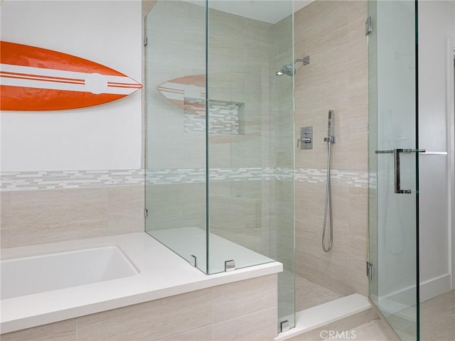 22477 Kent, Torrance, CA 90505 - full bathroom with a shower stall and a bath