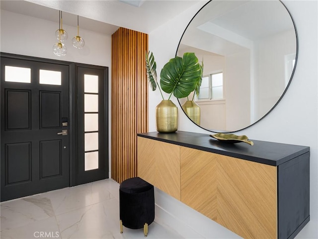 22477 Kent, Torrance, CA 90505 - foyer entrance featuring marble finish floors