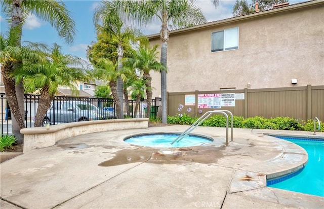 24646 Maple Ln, Harbor City, CA 90710 - view of swimming pool featuring a community hot tub