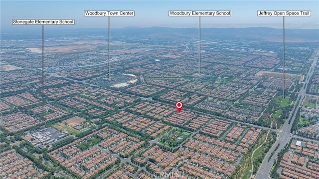 89 Overbrook, Irvine, CA 92620 - aerial overview of property's location