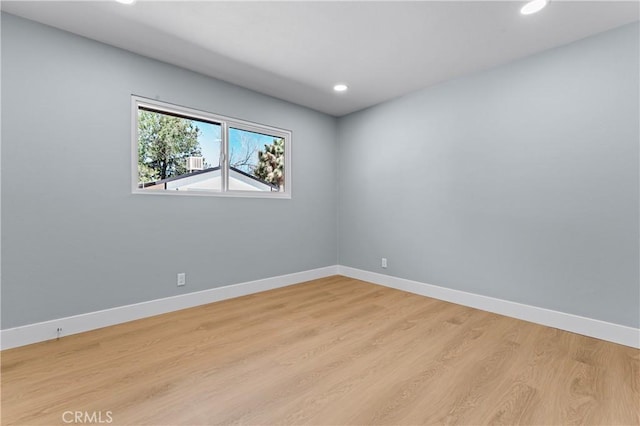 10352 Lincoln Ave, Hesperia, CA 92345 - empty room with recessed lighting and light wood-type flooring