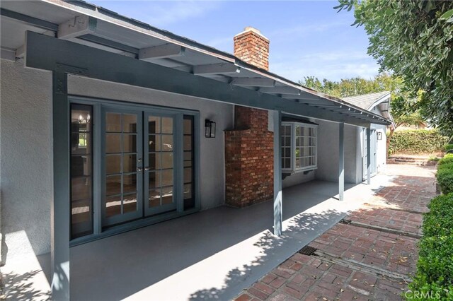 6210 Riverside Ave, Rialto, CA 92377 - view of patio with french doors