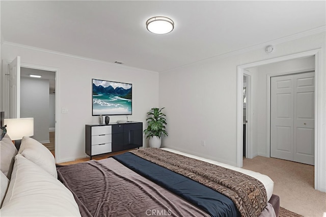 6210 Riverside Ave, Rialto, CA 92377 - bedroom featuring crown molding and baseboards