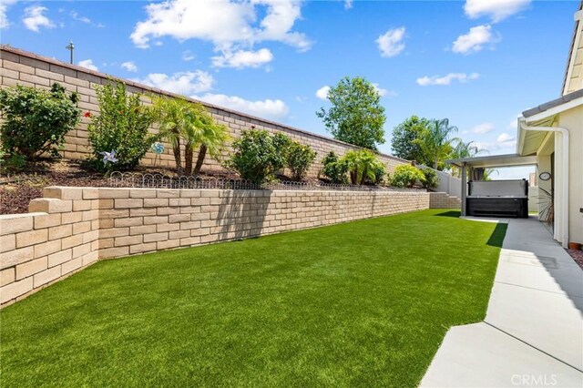 24420 Crooked Trail Dr, Menifee, CA 92584 - view of fenced backyard