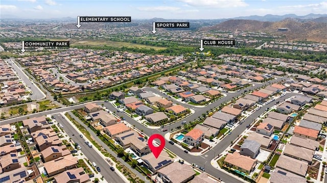 24420 Crooked Trail Dr, Menifee, CA 92584 - view of property location featuring a mountain backdrop