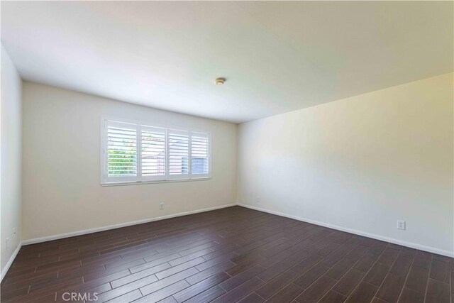 28752 Pisces St, Agoura Hills, CA 91301 - empty room featuring dark wood finished floors and a smoke detector