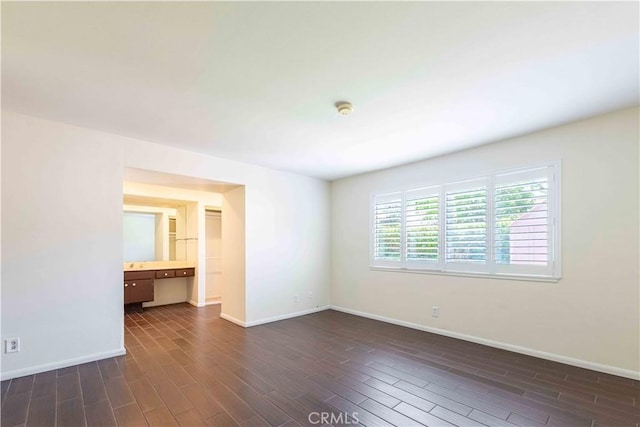 28752 Pisces St, Agoura Hills, CA 91301 - spare room with dark wood-type flooring and a smoke detector