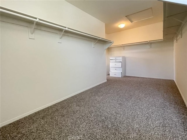 41926 Bonita Dr, Palmdale, CA 93551 - spacious closet featuring attic access and carpet