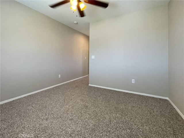 41926 Bonita Dr, Palmdale, CA 93551 - unfurnished room featuring ceiling fan and carpet flooring