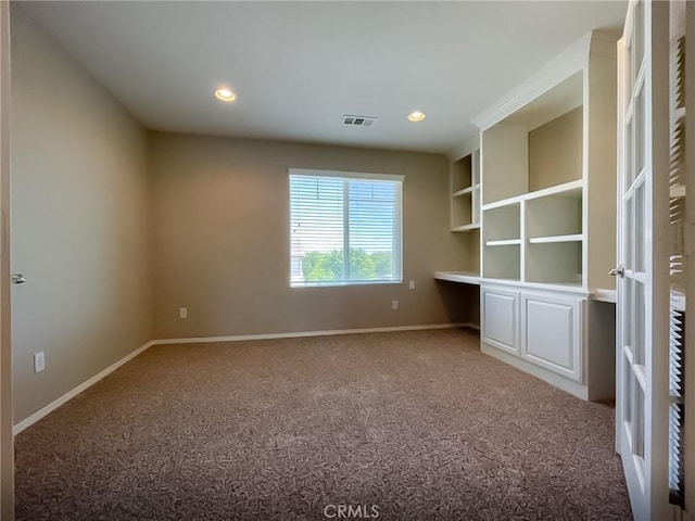 41926 Bonita Dr, Palmdale, CA 93551 - carpeted empty room with recessed lighting