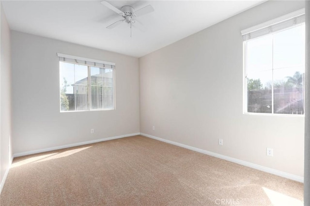 30315 Laruns St, Murrieta, CA 92563 - carpeted empty room with a ceiling fan and baseboards