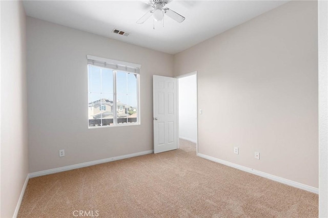 30315 Laruns St, Murrieta, CA 92563 - carpeted empty room featuring baseboards and a ceiling fan