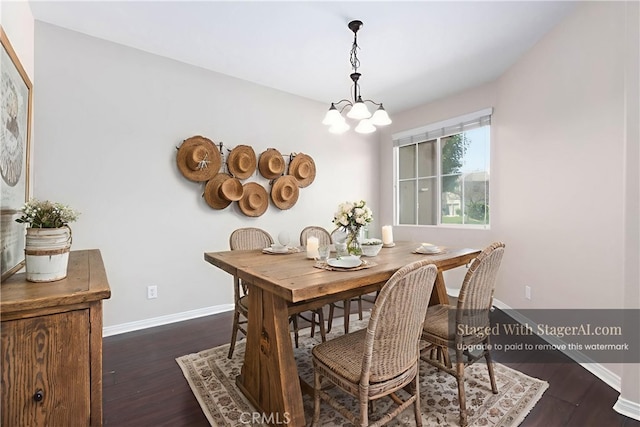 30315 Laruns St, Murrieta, CA 92563 - dining room with wood finished floors and a chandelier