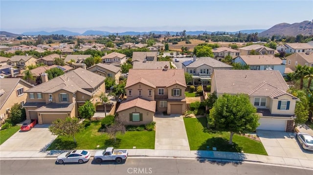 30315 Laruns St, Murrieta, CA 92563 - aerial perspective of suburban area featuring a mountain backdrop