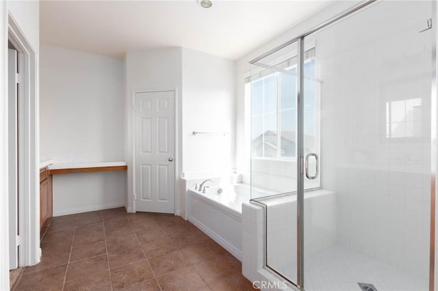 30315 Laruns St, Murrieta, CA 92563 - full bathroom featuring a bath, a shower stall, and vanity