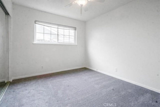 1129 Belbury Dr, Walnut, CA 91789 - carpeted spare room featuring a ceiling fan and baseboards