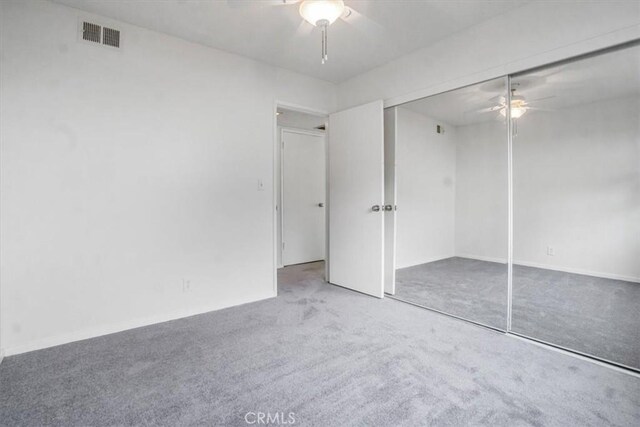 1129 Belbury Dr, Walnut, CA 91789 - unfurnished bedroom featuring carpet, a closet, and a ceiling fan