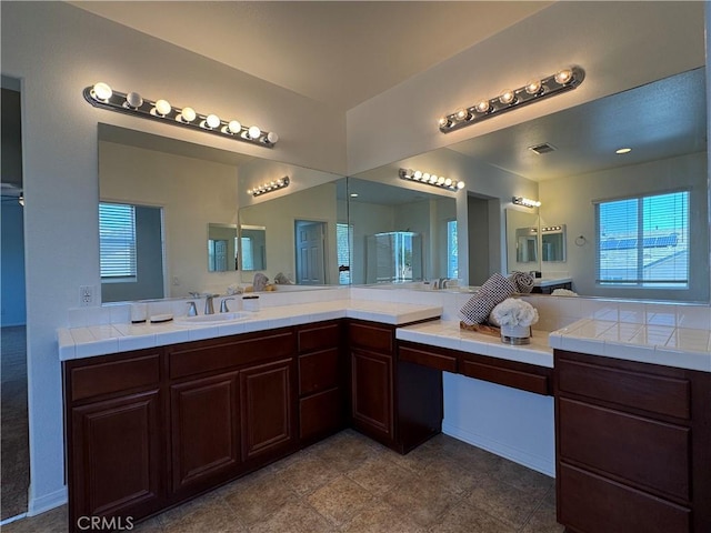 33314 Lazurite Way, Menifee, CA 92584 - full bath with vanity and a shower with door