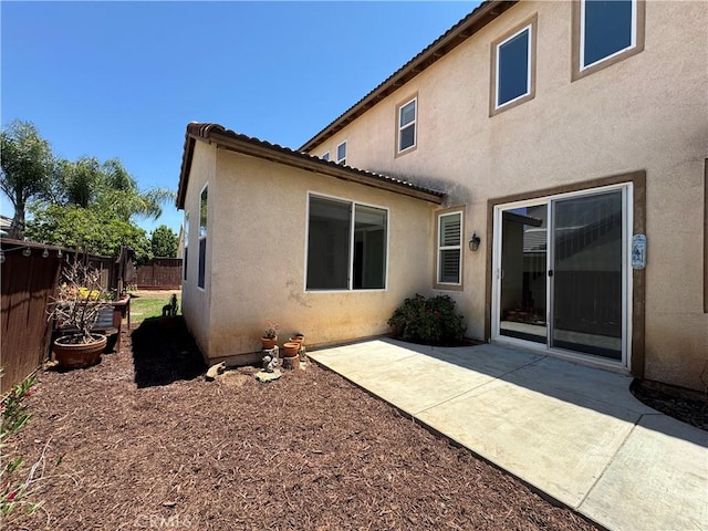 33314 Lazurite Way, Menifee, CA 92584 - back of property with stucco siding and a patio area