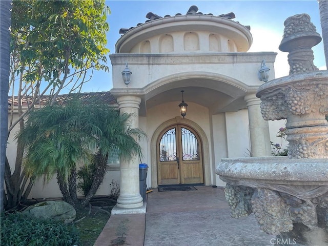 1685 Scenic View Way, Nipomo, CA 93444 - entrance to property featuring french doors and stucco siding