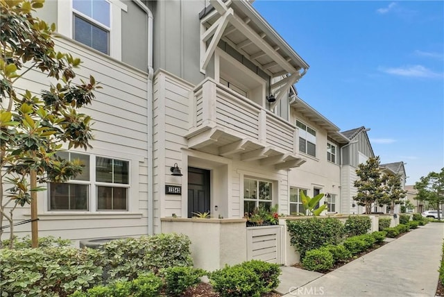12342 Blue Sky Ct, Whittier, CA 90602 - view of front of house with board and batten siding
