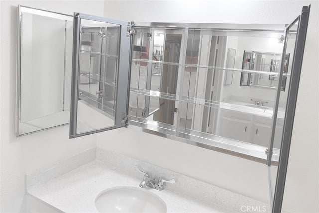 2386 Via Mariposa W Unit 2B, Laguna Woods, CA 92637 - bathroom with vanity