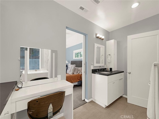 15017 Archwood St, Van Nuys, CA 91405 - bathroom with vanity and ensuite bath